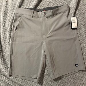 Quiksilver Men's Light Gray Hybrid Shorts